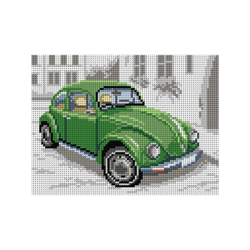 Canevas La Coccinelle de Volkswagen, 18 x 24 cm