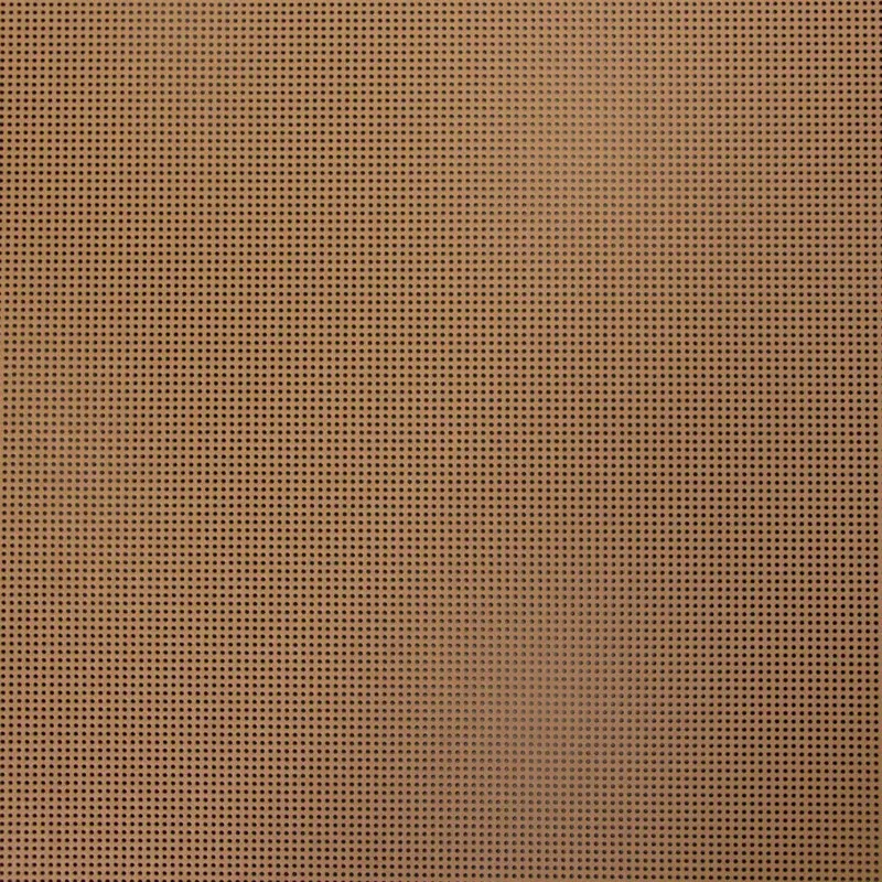 Carton perforé brun pour broderie papier, 24 x 23 cm