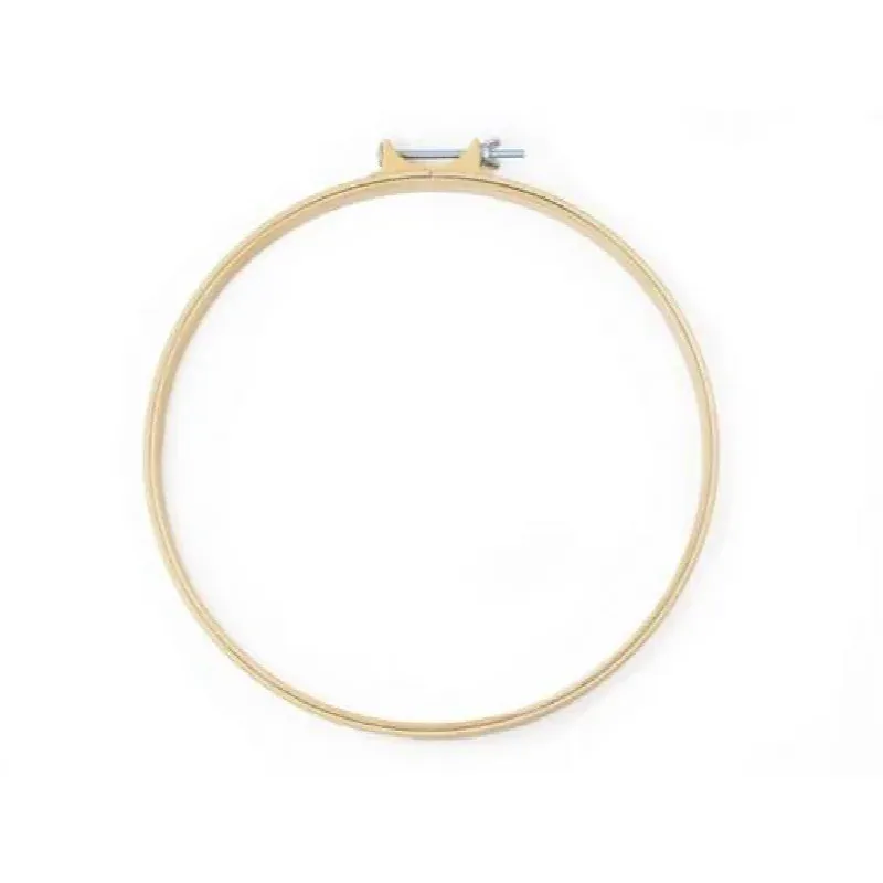Cercle à quilter en hêtre, tailles 35, 45 et 53 cm