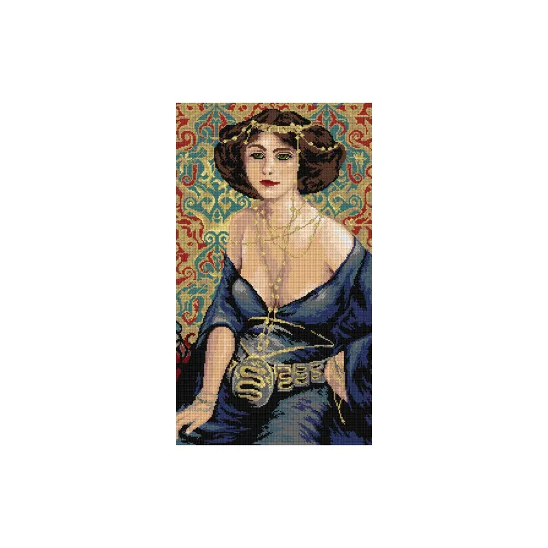 Kit canevas Salomé d’après Wasilowski, 40 x 70 cm