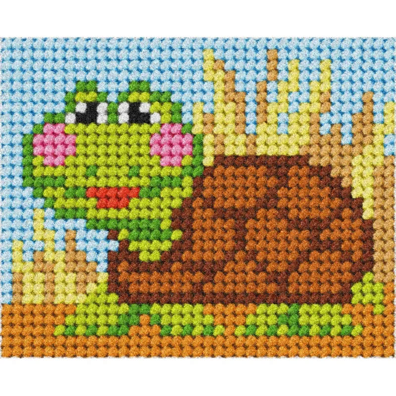 Kit demi-point enfant la tortue, 17 x 20,5 cm