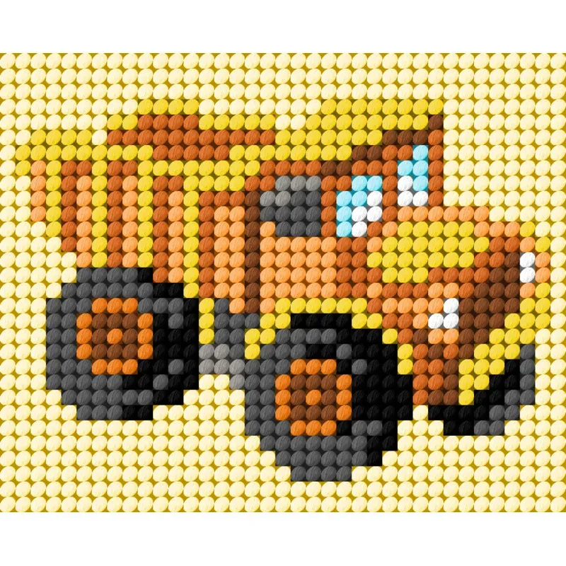 Kit demi-point enfant le camion, 17 x 20,5 cm