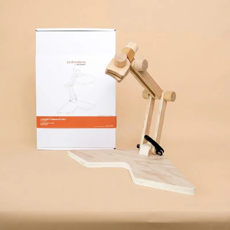 Support de tambour de table en bois ultra stable