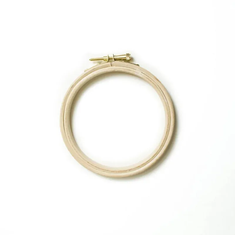 Tambour à broder en bois Elbesee, de 10 à 30 cm